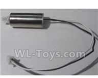 Wltoys Q636-B Parts-18 Reversing-rotating Motor with Black and white wire(1pcs)-L90,Wltoys Q636-B RC Quadcopter Drone Spare Parts Accessories,Wltoys Wltech Q636 Q636-B Replacement Accessories